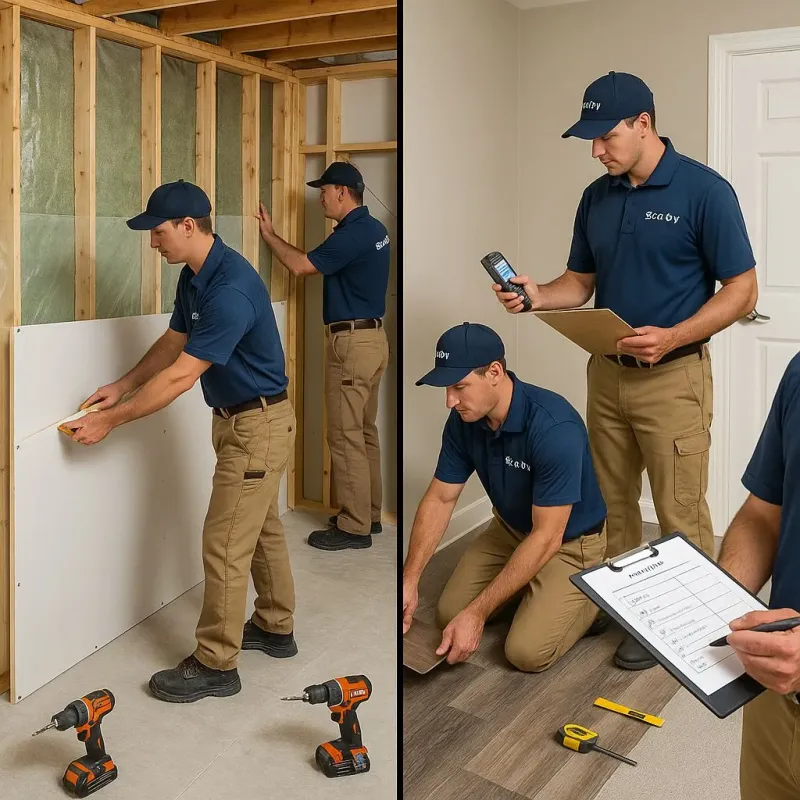 Repairs and Reconstruction process in Pine Island Center, FL