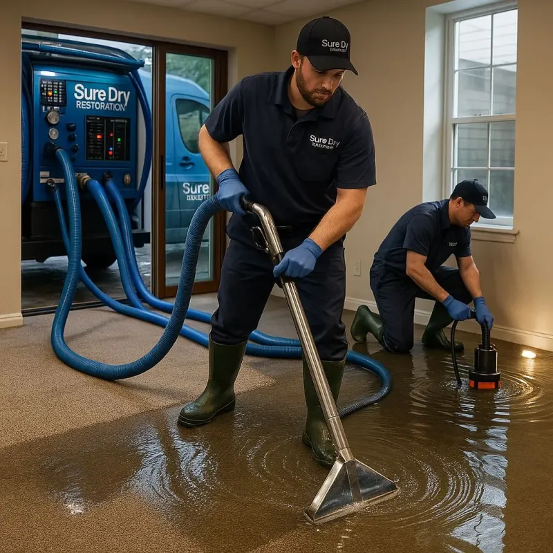Water Extraction and Removal process in Pine Island Center, FL